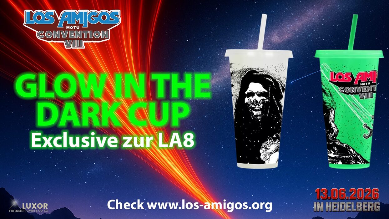 Exklusiver Glow in the Dark Becher